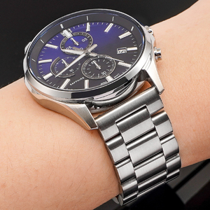 <span class=keywords><strong>Bracelet</strong></span> de montre en <span class=keywords><strong>acier</strong></span> inoxydable à trois maillons, argenté, à libération rapide, 18mm 20mm 22mm 24mm, pour <span class=keywords><strong>Seiko</strong></span> - Product Image 5