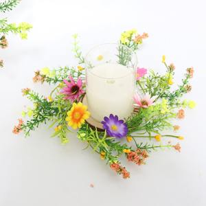 Romantico Portacandele a Forma di Margherita Artificiale per Matrimoni, San Valentino, Natale, Capodanno, Feste, Decorazione da Tavolo - Product Image 5