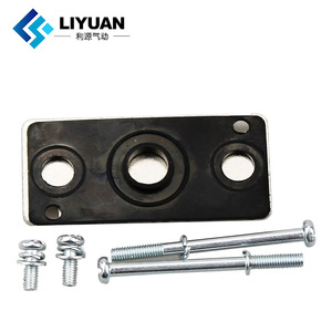 Placa Base para Válvula Solenoide Neumática LiYuan 4V210-08 4V110-06, Junta de la Tapa de Ensamblaje, Piezas Automotrices - Product Image 2