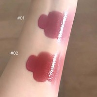 Gloss à lèvres transparent CAPPUVINI Berry Berry White Snow Crystal, gloss à lèvres miroir brillant, lèvres pulpeuses