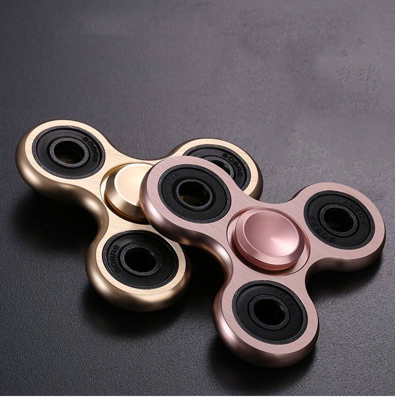 Fidget Finger Spinner Alloy Metal Hand Spinners for Stress Relief