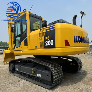 รถขุดใช้แล้วรถขุด Pc200-8 Komatsu รถขุดตีนตะขาบไฮดรอลิก20ton ญี่ปุ่นแท้ - Product Image 2
