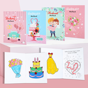 Nuovo Libro <span class=keywords><strong>da</strong></span> Colorare per Bambini con Temi <span class=keywords><strong>di</strong></span> <span class=keywords><strong>Cartoni</strong></span> <span class=keywords><strong>Animati</strong></span> e Matrimoni Tedeschi, con Guida per il Disegno su Carta - Product Image 2