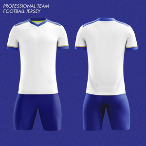 طقم زي كرة قدم مخصص للرجال - طباعة رقمية سريعة الجفاف بأكمام قصيرة لطلاب الجامعات والتدريب الرياضي الجماعي - Product Image 6