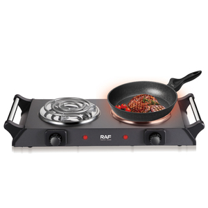 Estufa Eléctrica RAF de Doble Placa Caliente de 2000w, Potencia de Fuego Uniforme, Diseño Fácil de Limpiar para Cocinar en Casa - Product Image 4