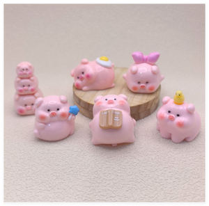 Juguetes <span class=keywords><strong>para</strong></span> Niños, Regalo 2026, Lindas Mini Figuras de Patos y Cerditos Durmiendo, Juguetes de Dibujos Animados <span class=keywords><strong>para</strong></span> Niños, Fabricante, Gran Stock - Product Image 3