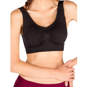 TD S Bralette Comfort quotidiano per donna Versatile Push-up senza fili reggiseno con ganci regolabili chiusura in morbido cotone