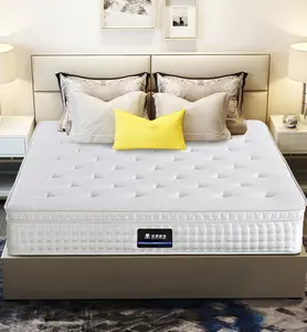 12-inch Mattress Latex Mattress Hotel Home Memory Foam Pocket Spring Bunk Mattress