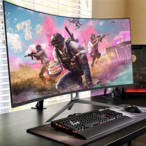 شاشة ألعاب للكمبيوتر منحنية بدون حواف مقاس 34 بوصة بدقة 4K من Rebekah، مصنع B2B، بمعدلات تحديث 165 هرتز، 180 هرتز، 240 هرتز، شاشة للاعبين بدون إطار بتقنية OEM/ODM - Product Image 2
