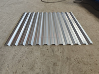 Panel dinding baja warna trapesium potong dingin otomatis 935mm harga mesin Spandek