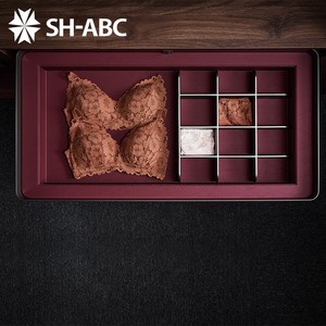 กล่องเก็บของอเนกประสงค์ แฟชั่นใหม่ สำหรับเก็บชุดชั้นใน ของใช้ในครัว เสื้อผ้า ของเล่น  ตะกร้าพลาสติกแบบโปร่ง สำหรับวางบนโต๊ะ - Product Image 4