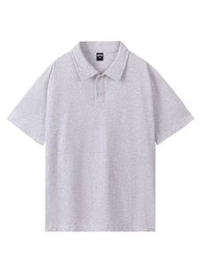 Polo pour homme personnalisé avec logo, de haute qualité, uni, décontracté, pour le golf, vente en gros - Product Image 3