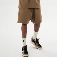 Shorts ESSENTIAL pour hommes en coton épais, imprimés avec des lettres floquées, logo personnalisé, décontractés, unisexes, style jogger, shorts pour hommes