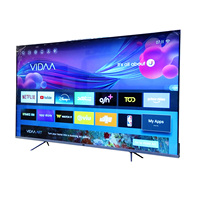 Vidaa TV Smart televisi LED OEM 4K UHD LED 43 inci 45 inci 50 inci 65 inci harga pabrik