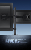 Support d'écran ergonomique à clipser sur moniteur d'ordinateur