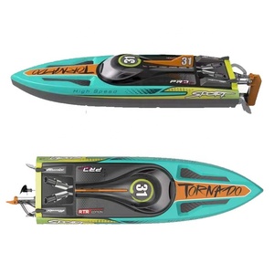 <span class=keywords><strong>Bateau</strong></span> télécommandé Heng Long 3789 47cm avec moteur brushless, batterie lithium 11.1V, vitesse maximale 65km/h, longue portée, jouet <span class=keywords><strong>radiocommandé</strong></span> RC 2026 - Product Image 3