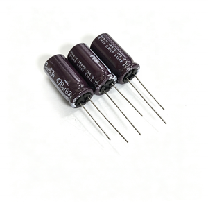 Condensador Electrolítico de Aluminio Radial de Orificio Pasante Original Nuevo de Marca 4700μF <span class=keywords><strong>25V</strong></span> DC 16*25mm para Filtro y Almacenamiento de Energía - Product Image 1