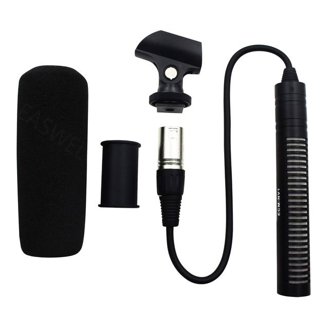 Super Directional Electret Microphone Replaces for SONY ECM-NV1 DSR-PD170