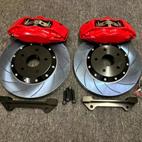 Kit d'étriers de frein avant à quatre pistons compatible avec Infiniti Q50/G37 Nissan Qashqai NV200 L34J32 B17 Volkswagen Golf GTICC