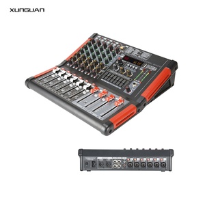 XP-i Series New Arrival Console audio de mixage de son professionnel 99DSP 6/8/12 canaux avec 2 groupes/2 AUX/80HZ Low-cut/48V - Product Image 1