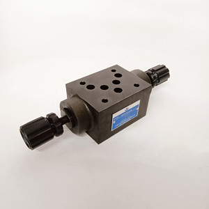 วาล์วควบคุมการไหลแบบทางเดียว MsW-03-X-Si วาล์วไฮดรอลิกแบบซ้อน วัสดุเหล็กหล่อ ผิวสีดำ - Product Image 1