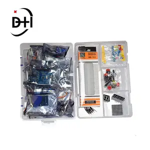 Kit de iniciación básico para Arduino, kit de iniciación con caja de venta al por menor para la escuela, kit de programación educativa para niños, juguetes educativos para Arduino