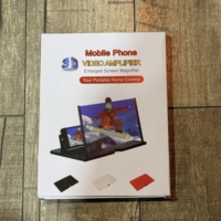 Amplificateur d'écran de téléphone portable pliable de 10 pouces, loupe 3D HD avec lentille anti-reflet pour iPhone/Android, pour la maison, le bureau