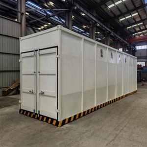 Réservoir de stockage de carburant diesel en acier inoxydable avec pompe à carburant, station de ravitaillement mobile portable pour les sites miniers et de construction 220V/380V - Product Image 2