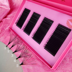 Khối Lượng Dễ Dàng Fanning Eyelash Extensions Faux <span class=keywords><strong>Mink</strong></span> <span class=keywords><strong>Flare</strong></span> Dễ Dàng Fan Eyelash Extention Tự Nhiên Dễ Dàng Fan Lashes Khay - Product Image 3