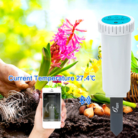 FUJIN FJKB021 télécommande sans fil alimenté par Bluetooth minuterie d'irrigation passerelle capteur d'humidité de la température du sol en plastique