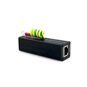 Hot Verkoop Signaal Netwerk Bliksem Afleider Rj45 Poe Poe + Poe ++ Surge Beschermend Apparaat