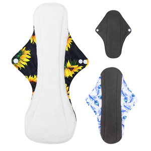 Di alta qualità tamponi di stoffa riutilizzabili assorbenti <span class=keywords><strong>per</strong></span> le donne alla rinfusa assorbenti organici lavabili sanitari femminili - Product Image 3