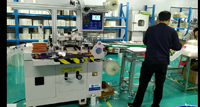 Ligne de production de protection d'écran en verre trempé pour téléphone portable 9D HD automatique haute capacité