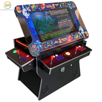 Machine d'arcade 32 pouces pour deux joueurs, console de jeu de combat rétro 7-en-1 Street Fighter, modèle Moonlight Box