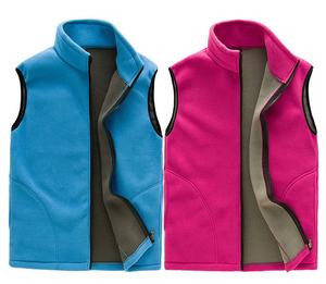 Gilet in pile polare legato da uomo all'ingrosso, gilet gilet in micro pile per uomo - Product Image 2