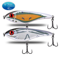 Leurre de pêche Jerkbait à coulée lente 90mm/120mm/150mm (Couleurs 1~24) pour Musky, Brochet, Black-bass