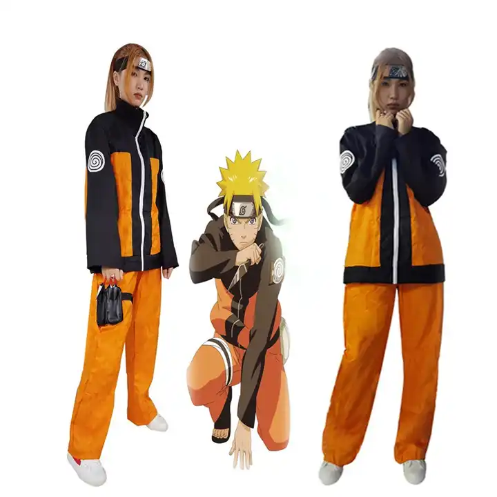 Womens 2 Piece Outfits Akatsuki Anime Naruto Cosplay Palestine | Ubuy