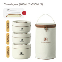 Hot Selling Portable 304 Edelstahl Isolierte Brotdose Mikrowellen geeignetes Lebensmittel glas für warme Lebensmittel flasche Versiegelter Vorrats behälter