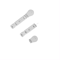 Lancette médicale jetable de sang plat 28G 30G