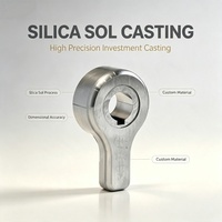 Fonderie ISO9001, fabrication sur mesure de pièces en acier inoxydable, acier allié au carbone, acier au silicium, moulage à la cire perdue pour l'industrie des quincailleries et des machines