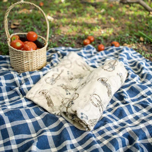 Nouvelle mode <span class=keywords><strong>personnalisable</strong></span> mignon imprimé doux 70% bambou 30% coton mousseline infantile bébé lange d'emmaillotage <span class=keywords><strong>couverture</strong></span> bébé literie - Product Image 4