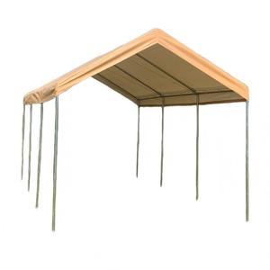 Abri de voiture portable GARDENWILD YS-CC-3X6M <span class=keywords><strong>Orange</strong></span>, durable, facile à assembler, en acier de haute qualité, imperméable, revêtement PE - Product Image 1