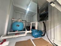 Piscine conteneur à toit ouvert modifiée, services de fabrication de conteneurs sur mesure utilisant des panneaux Q235B/SPCC/SPA-H/galvanisés
