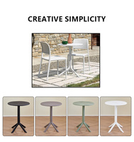 Table de jardin en plastique à prix réduit, simplicité et haute qualité