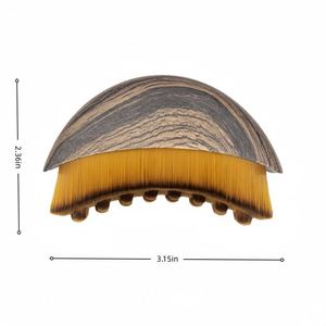 Brosses de massage lymphatique pour le visage et le corps, masseur de drainage lymphatique pour le visage, brosse sèche pour le visage, brosse pour le menton et la ligne de la mâchoire - Product Image 2
