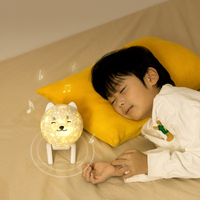 Projecteur d'espace romantique veilleuses pour chambres d'enfants bébé LED ciel dessin animé jouet rotatif animaux musique Mini lampe pour enfant