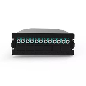Módulo de Cassette MPO MTP a LC de Alta Densidad de 24 Núcleos, 12 Puertos LGX Enchufables, OM3 OM4 OS2 Tipo A B, 40G 100G 400G, Montaje en Rack para Centro de Datos - Product Image 5