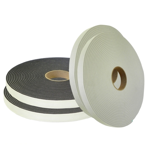 Factory Manufacturer Customization Sizes Easy to Peel Strong Single Sided Adhesion Grey PVC Foam Tape for Masking
