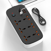 Bande d'alimentation universelle à bas prix directe d'usine avec ports Usb bande d'alimentation d'extension de prise de courant de protection contre les surtensions