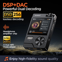 Reproductor de Música HiFi MP3 de Alta Resolución DSD256 Sin Pérdidas, 5.3, 64GB, 40 Horas, Portátil, Mini Walkman Deportivo con Ecualizador EQ